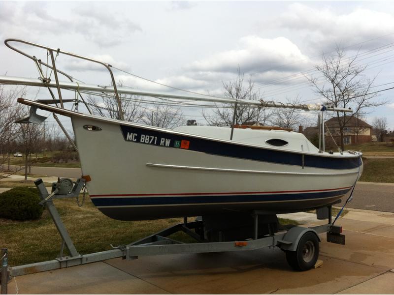 used sailboat for sale michigan