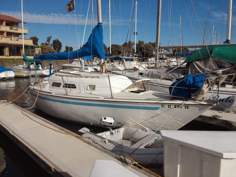 1977 O'Day 27 sailboat for sale in California