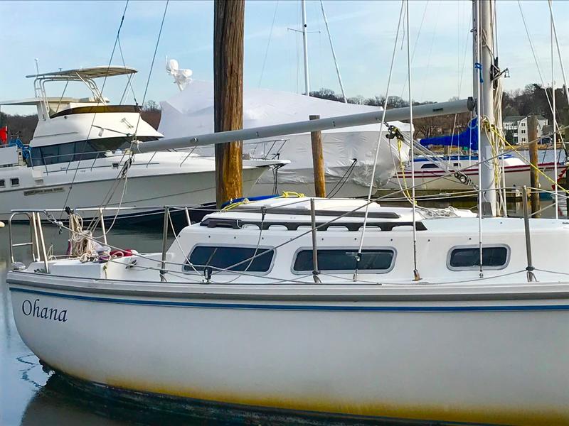 1980 cataina dinette version sailboat for sale in New York