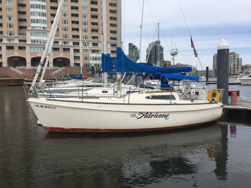 1975 columbia 26 sailboat