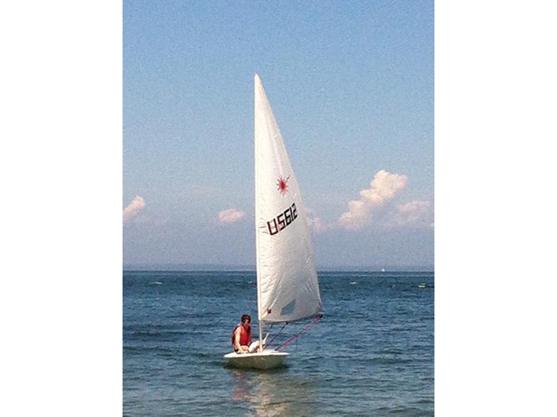 laser sailboat ontario