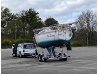 Catalina 25 Tall Rig Fin Keel Click to launch Larger Image