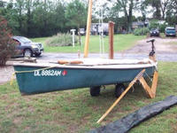  Saroca 16' Custom Sailing Canoe Click to launch Larger Image