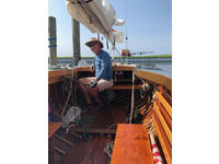 Custom Built Wooden Sailboat 6 Metre Click to launch Larger Image