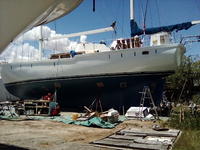 Bruce Roberts Henry Morgan Pilothouse Cutter Ketch Click to launch Larger Image